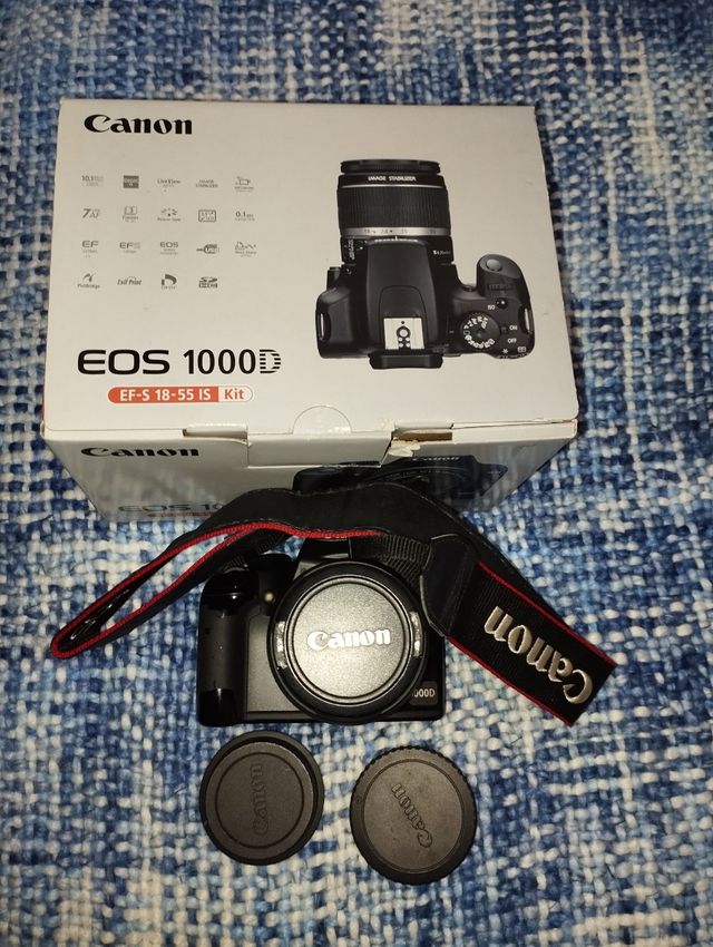 2 Cámaras  Canon EOS + objetivos + bolso