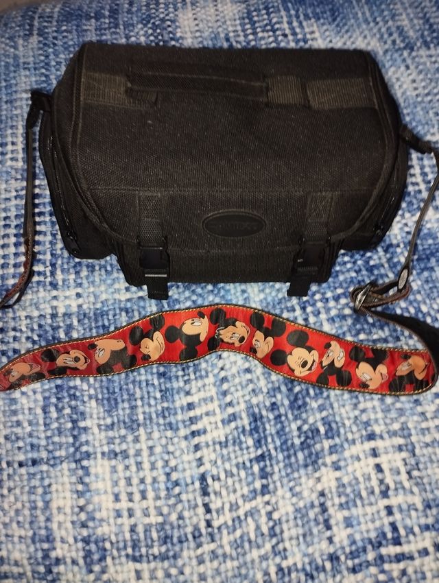 2 Cámaras  Canon EOS + objetivos + bolso