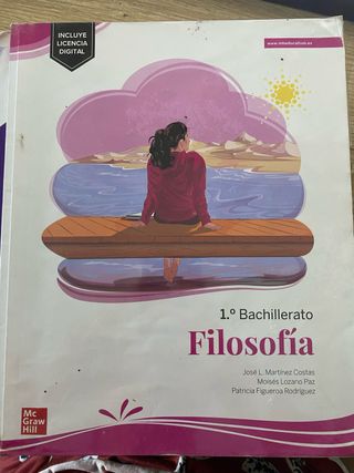 Filosofía 1.º Bachillerato