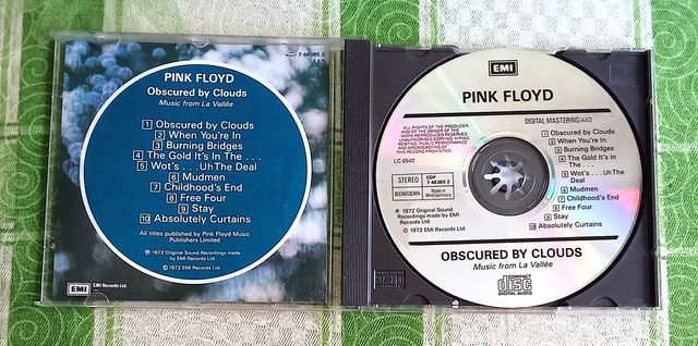 Cd Pink Floyd - Obscured by clouds