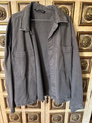 Chaqueta Zara Gris