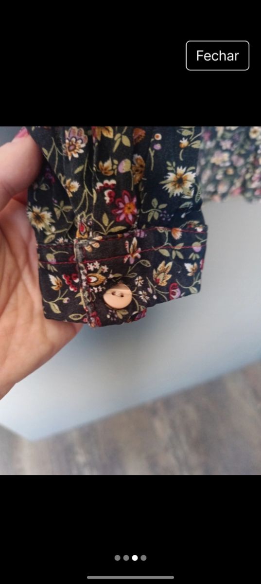 Camisa estampada floral