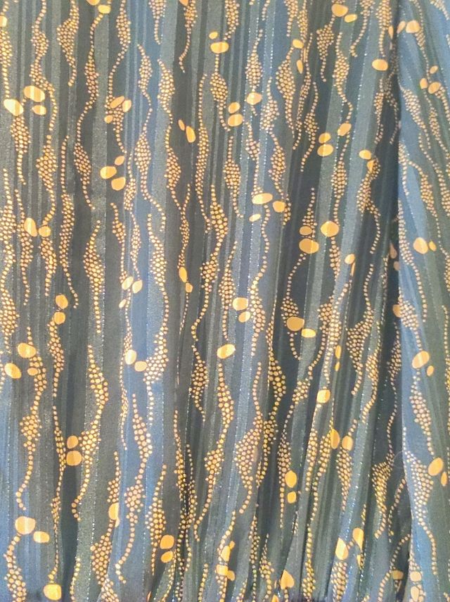 Vestido estampado papillone talla S-M completa