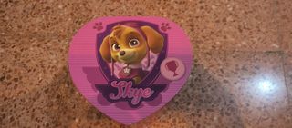 Joyero Corazón Paw Patrol Skye Rosa.