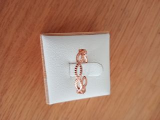 Anillo Rosado Infinito regalo compra ➕ de 6 euros.
