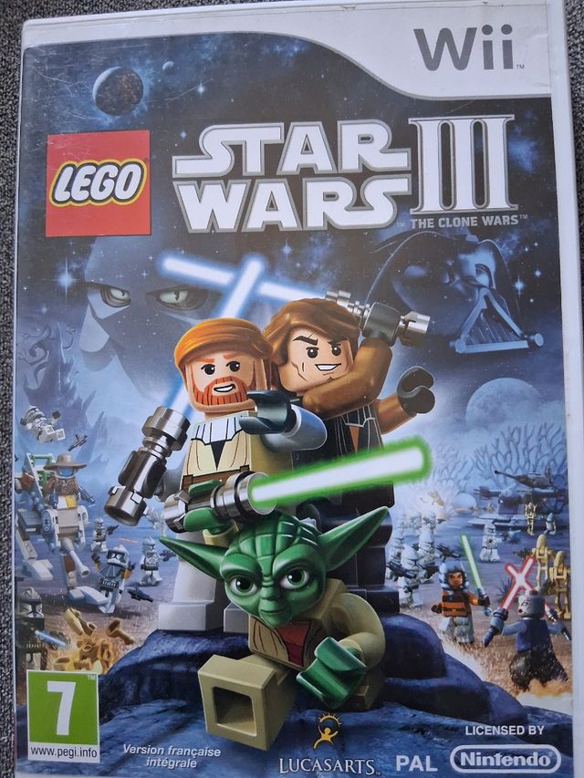Juego Wii Lego Star Wars III: The Clone Wars