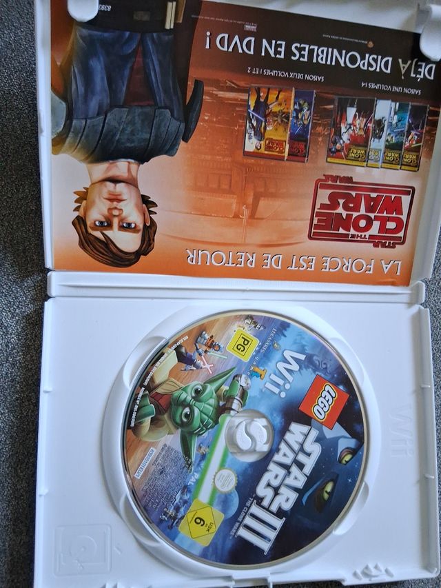 Juego Wii Lego Star Wars III: The Clone Wars