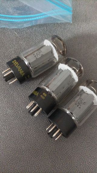 Cuarteto 6L6GC Sylvania USA
