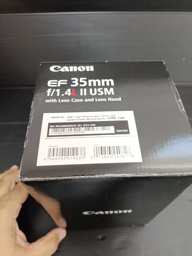 Canon EF 35mm f/1.4L II USM Objetivo