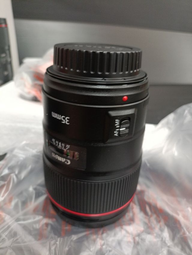 Canon EF 35mm f/1.4L II USM Objetivo