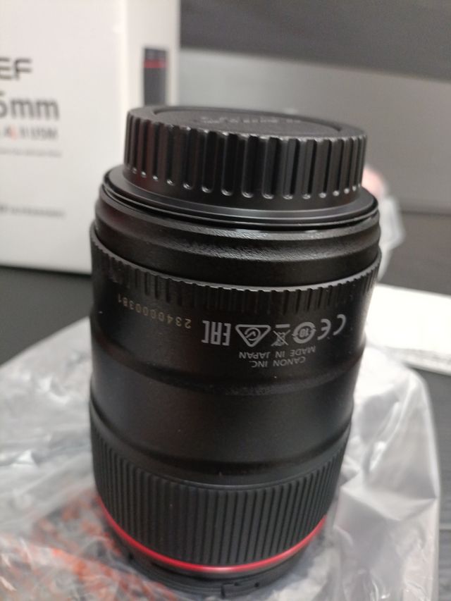 Canon EF 35mm f/1.4L II USM Objetivo