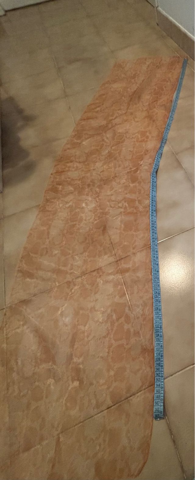 Borsetta e sciarpa vintage multicolor