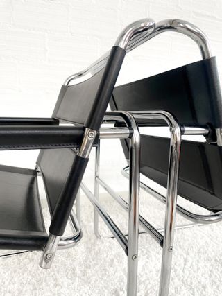 SILLÓN BAUHAUS MID CENTURY. ITALIA. 70s