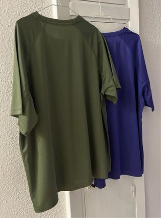 Lote 2 Camisetas Deportivas Nike y Adidas