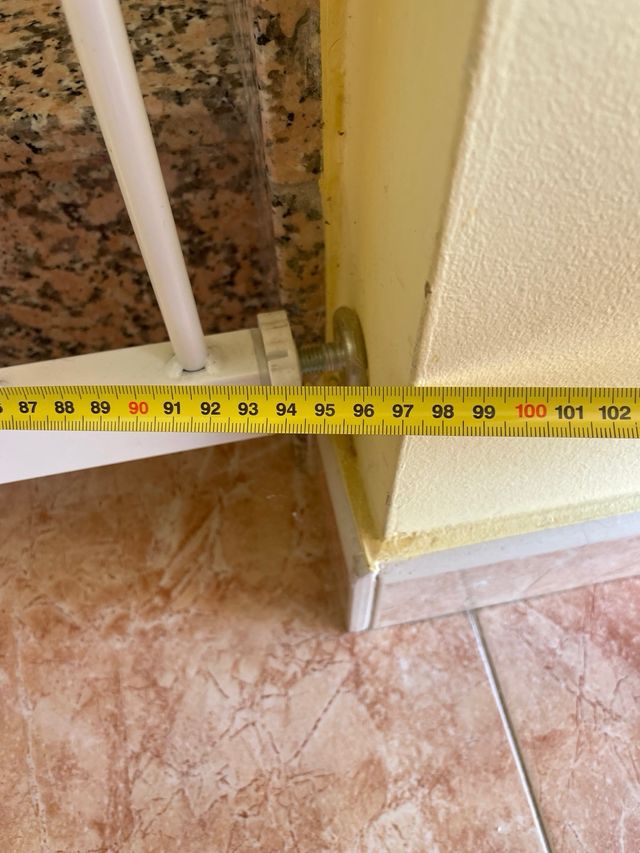 Barrera de seguridad para escaleras 75 asta 105cm