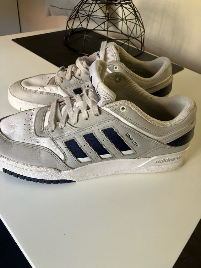 Zapatillas Adidas Hombre Grises y Blancas