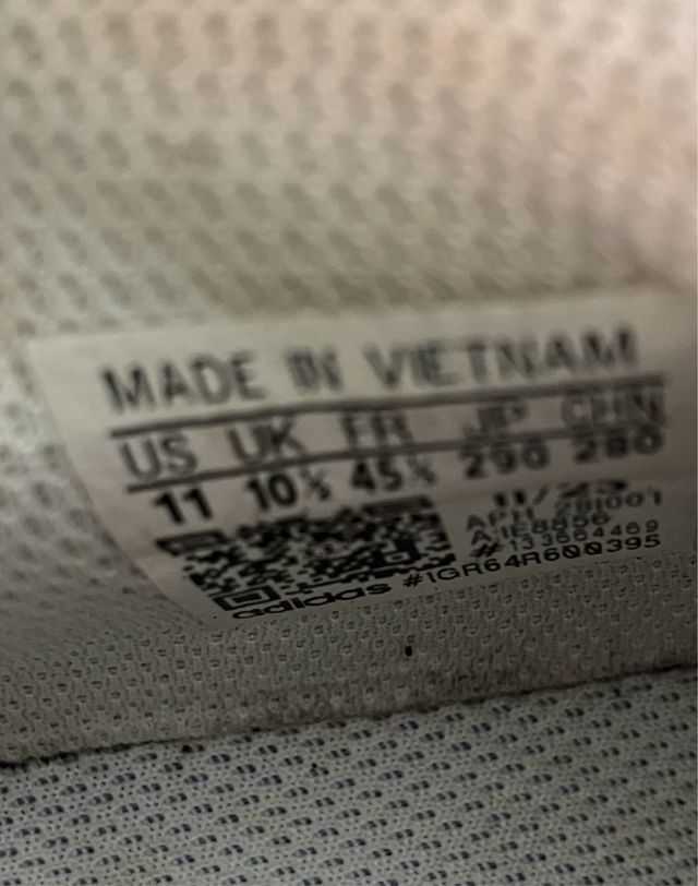 Zapatillas Adidas Hombre Grises y Blancas