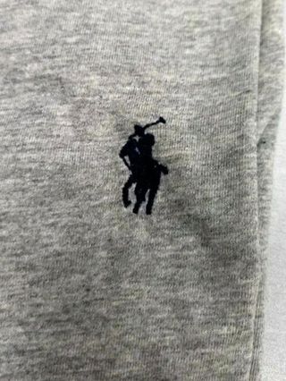 Camiseta Polo Ralph Lauren M Slim Fit Gris Nueva