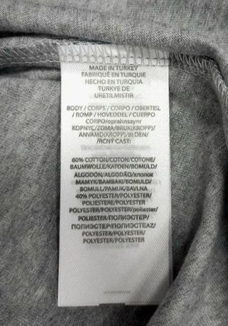 Camiseta Polo Ralph Lauren M Slim Fit Gris Nueva