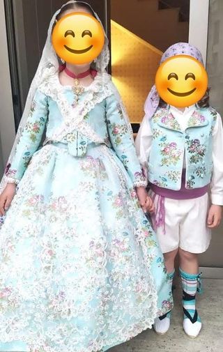 Traje de Fallera Niña 