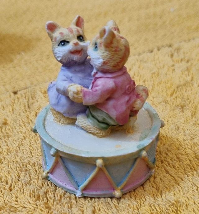 Set di figurine vintage anni 90 orsetti e ricci.