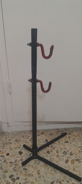 Soporte para bicicleta.