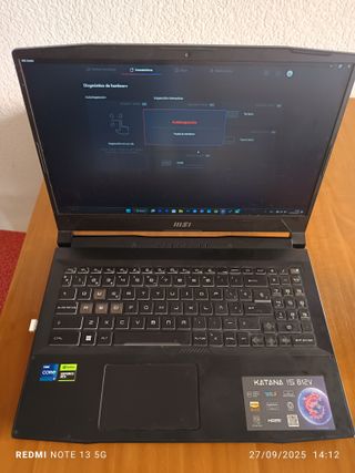 Portátil MSI Katana 15 | i7 12a Gen | 32GB RAM