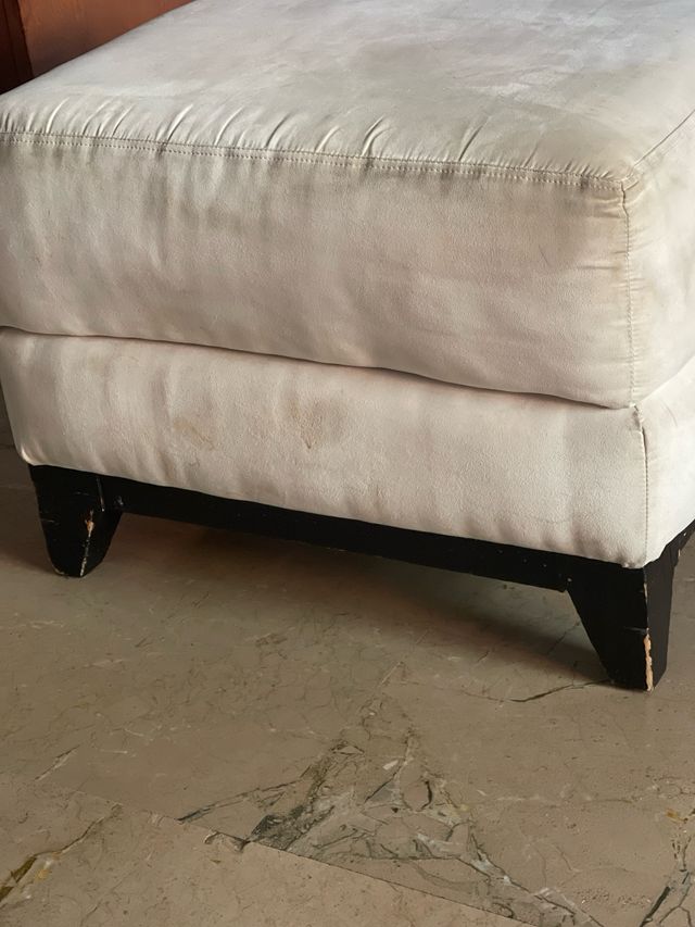 Taburete de 1 plaza beige