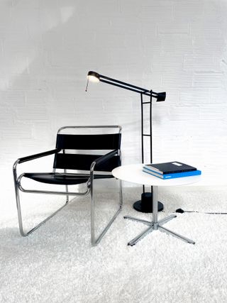 SILLÓN BAUHAUS MID CENTURY. ITALIA. 70s