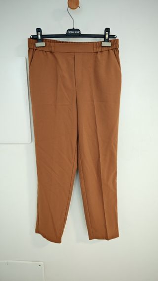 Pantaloni eleganti da donna marrone