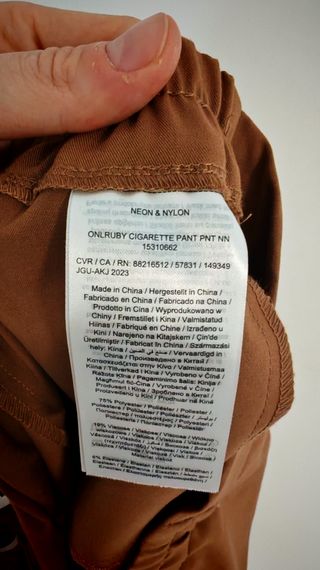 Pantaloni eleganti da donna marrone