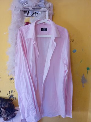Camisa Rosa TEX Regular Fit