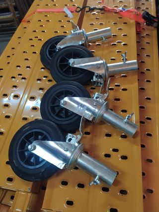 Ruedas para andamio