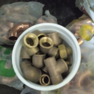 Piezas Cobre Fontanería Codos