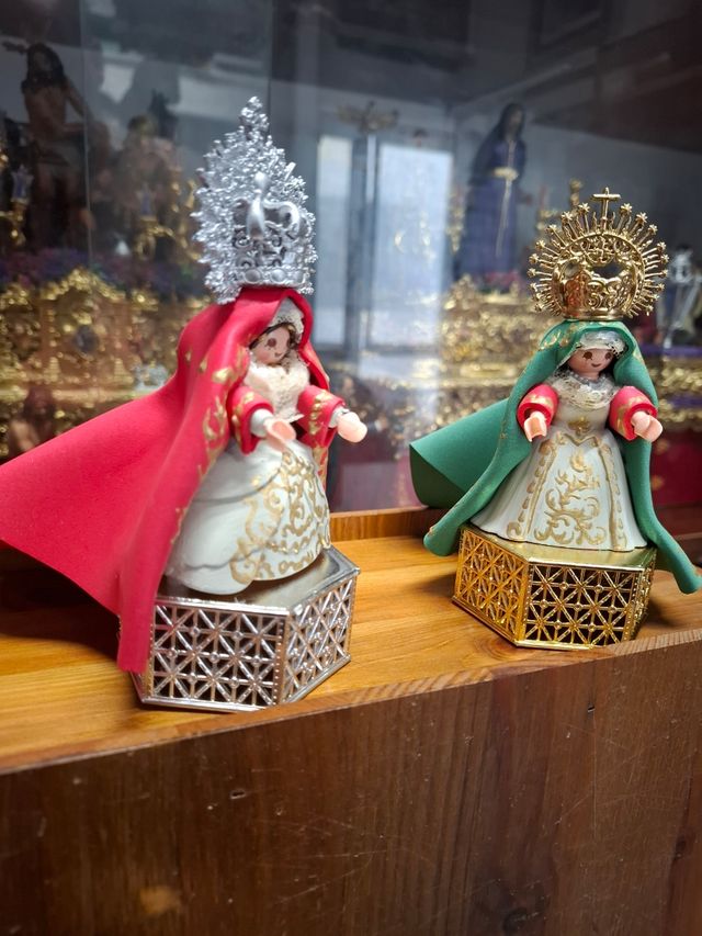 Virgen Playmobil juguete semana santa