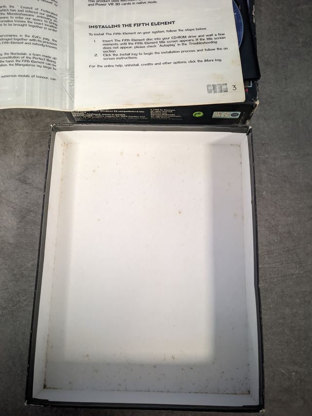 The Fifth Element Jogo PC Big Box Ubi Soft