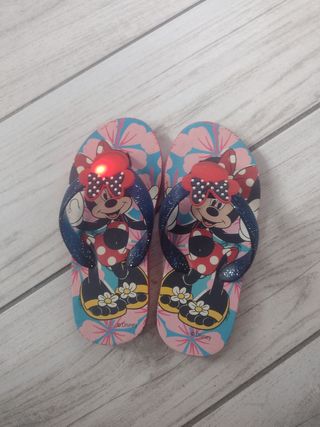 Infradito con luci led Disney Minnie Mouse Bambina