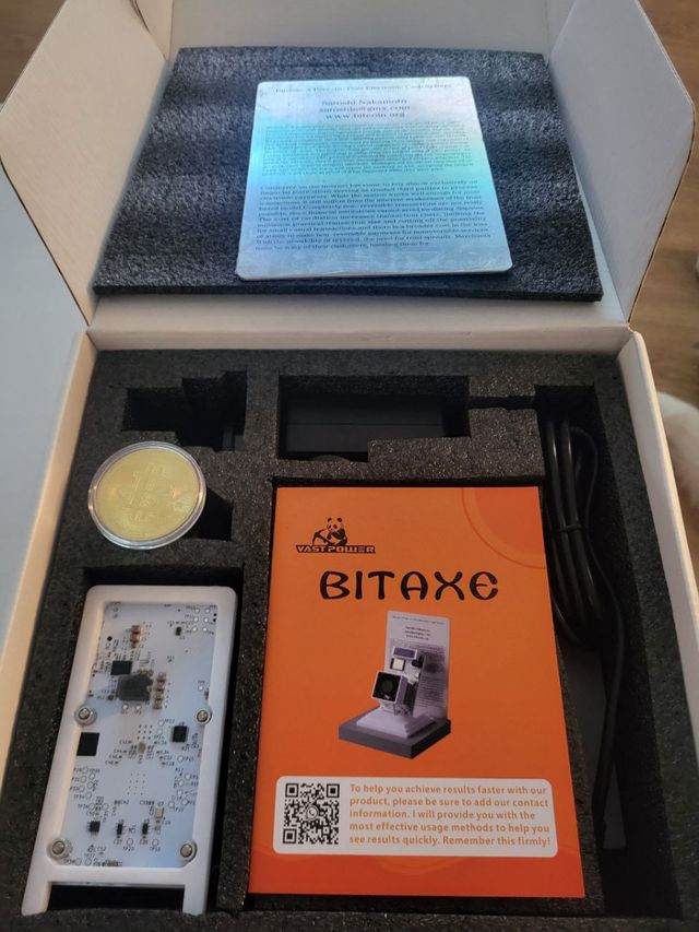 Bitaxe Gamma 601 - Minero Bitcoin NUEVO