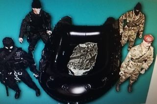 Balsa seal C.A.R. Combat Assault Raft 1:6