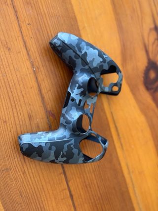 Funda Mando PS5 Camuflaje Gris