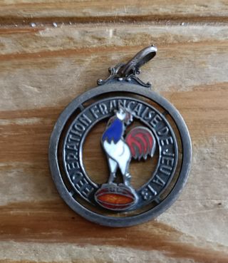 Medalla Rugby Francia Federacion Francesa