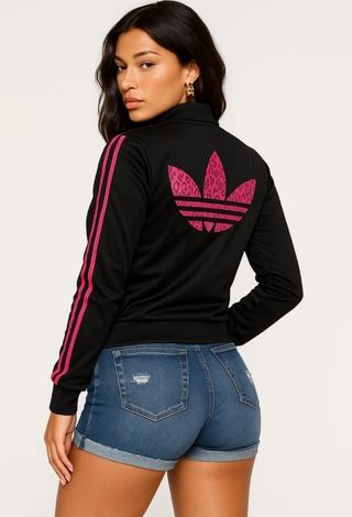 S y XL Chaqueta Adidas Originals Superstar Leopard