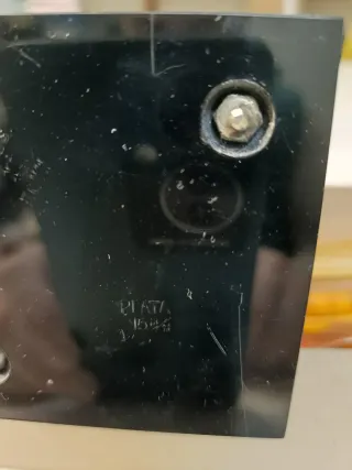 Candelabros de Plata con Base Neglra