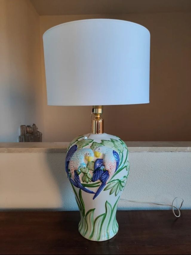 Lámpara Cerámica Esmaltada