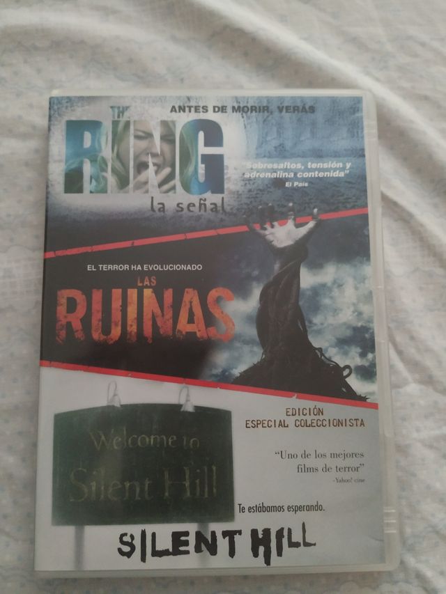 Películas de terror en DVD