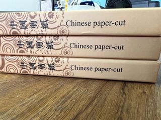 Decoración de papel recortado chino