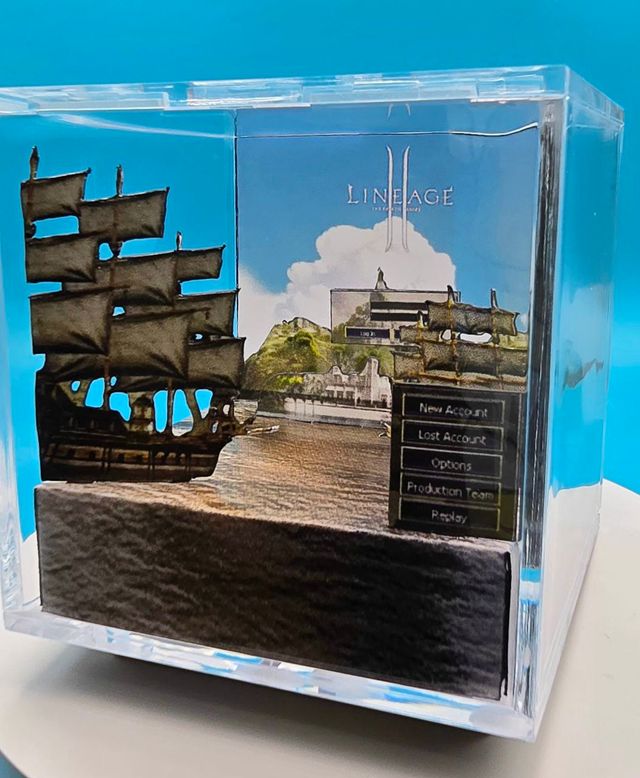 Diorama Lineage 2 C4 Pagina Login