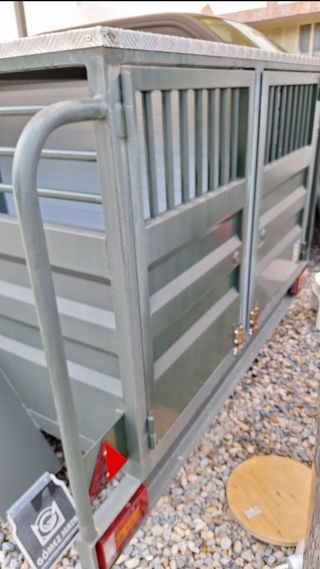 Remolque para perros, caza