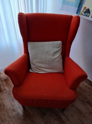 Sillón rojo Ikea