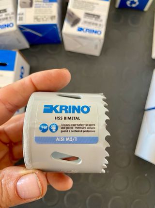 Seghe a tazza bimetallica HSS Krino